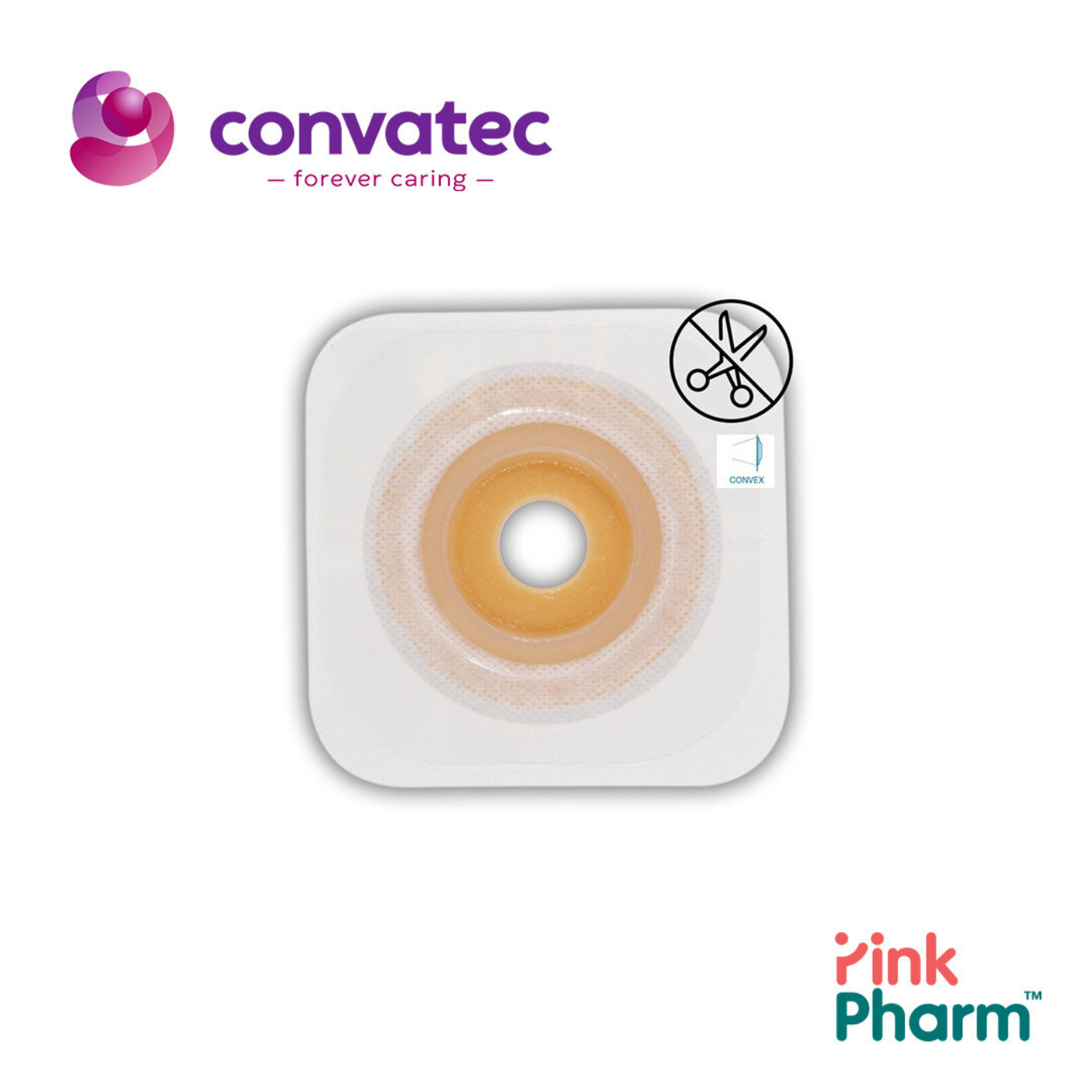 S/F DURA MOLDABLE CONVEX SKIN BARRIER ชัวร์ฟิต แนทูร่า แป้นดูราฮีซีฟคอนเวกซ์ ชนิดปั้นได้ ขนาด SM