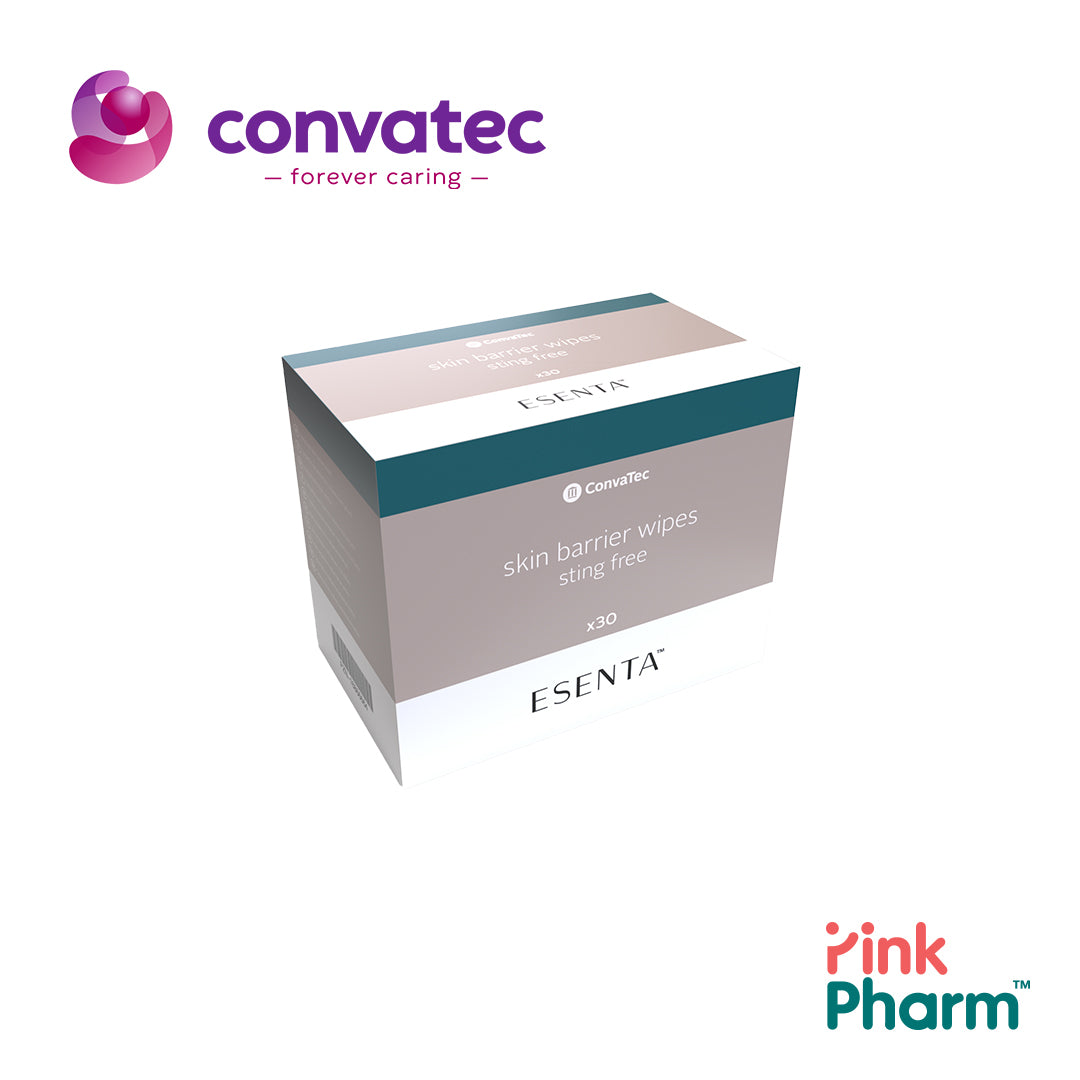 Esenta Sting Free Skin Barrier Wipes เอสเซนต้า อุปกรณ์ปกป้องผิว ชนิดแผ่น จำนวน 30 แผ่น