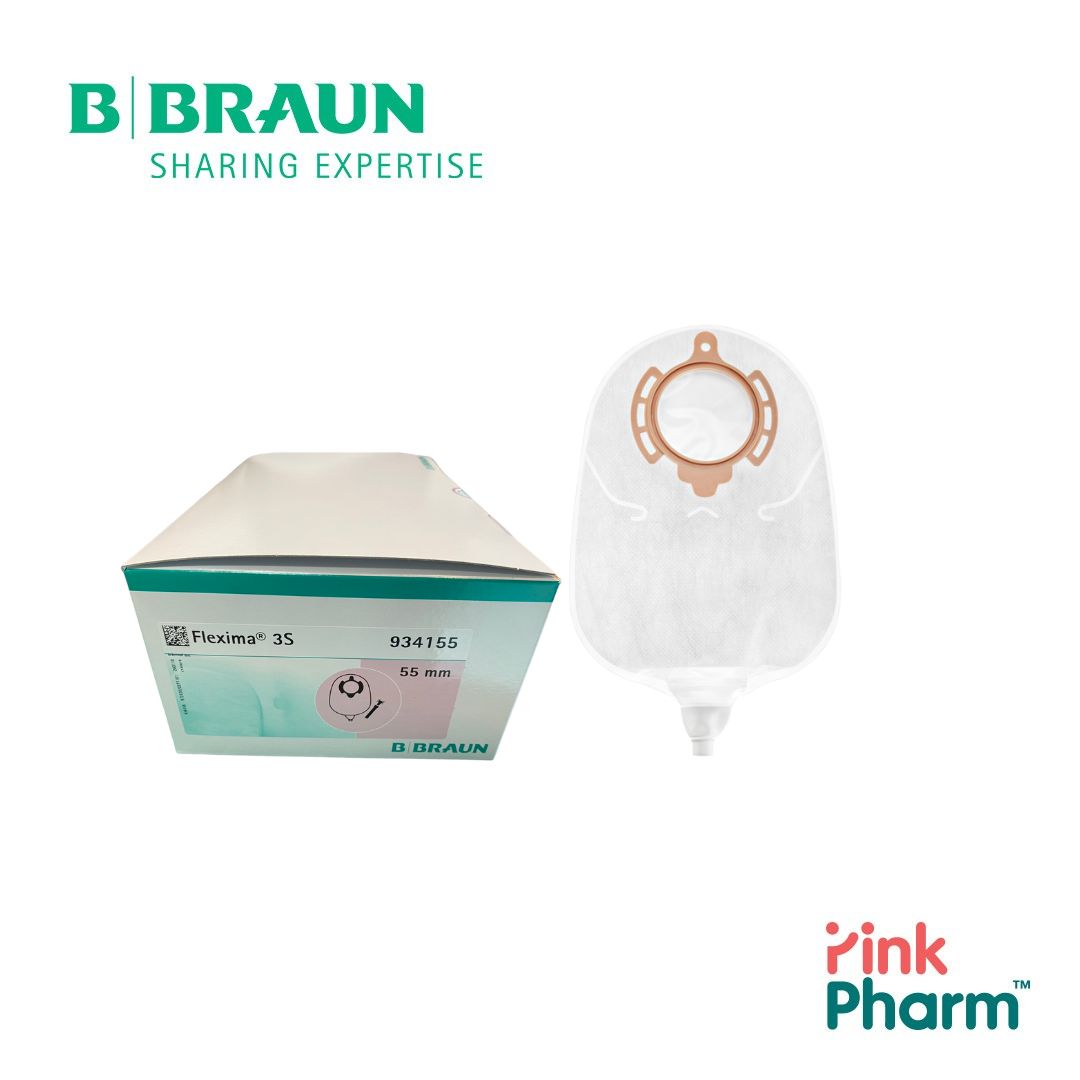 B.Braun Flexima3S Urostomy Trans 55 65 mm 30ชิ้น/แพค 934155 934165