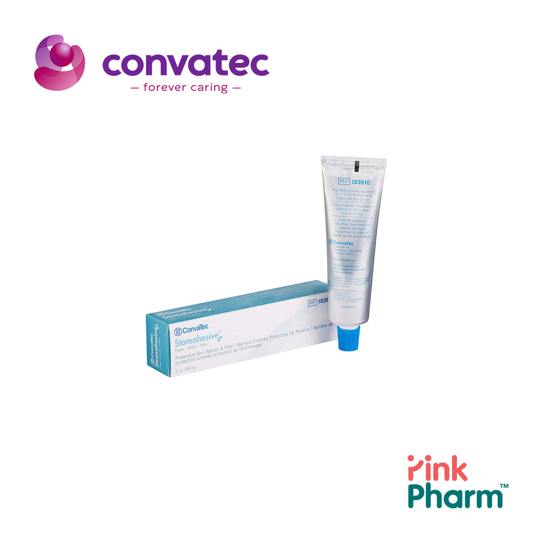 183910 Convatec Stomahesive Paste สโตมาฮีซีฟเพสท์ ครีมปกป้องผิวหนังและเคลือบร่องผิว ขนาด 56.7g