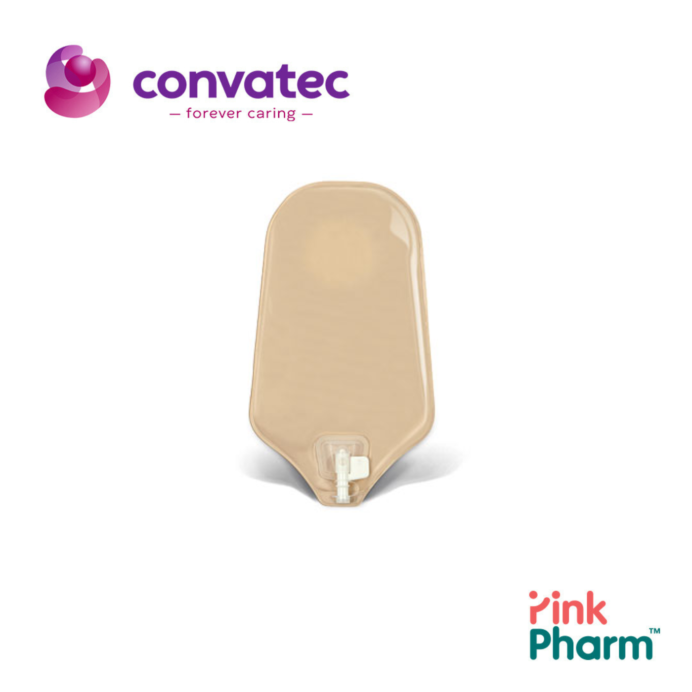 401552 Convatec Urostomy Pouch OPA w/Tap ชัวร์ฟิต แนทูร่า ถุงปัสสาวะ ชนิดสองชิ้นสีขุ่นปลายก๊อกแอคคูซีล ขนาด38mm (10ชิ้น/กล่อง)